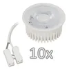 Einbauleuchten-Set McShine, 10xRahmen, 10xLED-Modul, 5W, Produktbild-Vorschau 2
