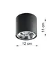 Deckenleuchte TIUBE schwarz 1xGU10/ES111 10W Aluminium Produktbild-Vorschau 16