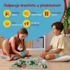 Sada magnetických kostek – vláček, montessori hračky, 112 Náhled obrázku produktu 6