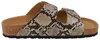 RIEKER Damen Pantolette beige Schlangenoptik Kunstleder Produktbild-Vorschau 9