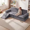 COSTWAY Canapé pour enfants 10 pièces avec fonction Voir les images du produit 2