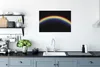 MuchoWow® Poster Ein Regenbogen vor einem schwarzen Produktbild-Vorschau 3