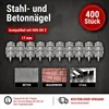 Kovové hřebíky s betonovou zarážkou, 17 mm, 400 kusů, Náhled obrázku produktu 1