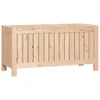 vidaXL Gartentruhe 108x42,5x54 cm Massivholz Kiefer Produktbild-Vorschau 3