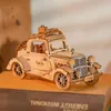Retro Auto 3D Puzzle, RoLife, Drevo, 164 dielikov Náhľad obrázku produktu 20