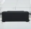 Close-up of a black latch on a clear plastic storage box. Podgląd zdjęcia produktu