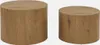 sweeek - 2er-Set runde Couchtische mit Eichenholz-Look - Produktbild-Vorschau 3