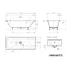 KALDEWEI Badewanne CONODUO manhattan Produktbild-Vorschau 3