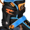 Close-up of a roller skate, focusing on the buckle and strap. Produktbild-Vorschau
