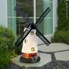 LED Solarleuchte, Windmühle, mehrfarbig, H 51 cm Produktbild-Vorschau 4