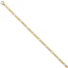 3mm Zwillings-Panzerarmband Armband Armschmuck aus 585 Gold Produktbild-Vorschau 4