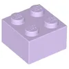Lego® 2x2 Stein 3003 - 50 Stück Lavendel Produktbild-Vorschau 2