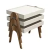 Skye Decor, Roma - Walnut, Cream, Tables d'appoint, table Voir les images du produit 4