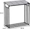 Supporto in legno FWR03, 185 x 70 x 185 cm Anteprima dell’immagine prodotto 3