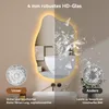 Puluomis miroir de salle de bain 85x55 cm antibuée avec Voir les images du produit 7
