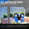 24MOVE® Pavillon Santos 3x3m Pop-Up UV-Schutz 50+ Produktbild-Vorschau 5