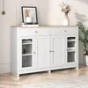 MODFU Kommoden Sideboard mit gehärteten Glastüren und Produktbild-Vorschau 9