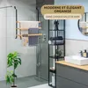 porte-serviettes eluno pour la paroi de douche en verre Voir les images du produit 2