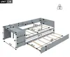 Multifunktionales Kinderbett mit Schreibtisch, Regal und Produktbild-Vorschau 2