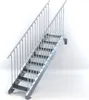 Stahltreppe 8 Stufen bis Höhe 160 cm, Laufbreite : 60 cm Produktbild-Vorschau 1