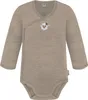 normani 3er Pack Baby Merino Langarm Wickelbody Produktbild-Vorschau 2