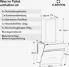 Klarstein Alina Dunstabzugshaube - 570 m³/h Kopffreihaube, Produktbild-Vorschau 7