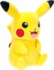 A plush toy of the character Pikachu from Pokémon, sitting against a white background. Voir les images du produit