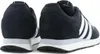 A pair of black Adidas running shoes shown from a rear-diagonal angle against a white background. Produktbild-Vorschau