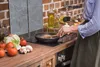 Sklenený kryt varnej dosky 2 ks 30x52, mramorová sivá Náhľad obrázku produktu 5