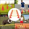 YZNAHRE 6er Steckhürdenset 12 Kegel + 6 Stangen Agility Produktbild-Vorschau 5