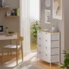 Komoda Vicco Belaro Biały 80 x 95 cm z 8 szufladami, Model Podgląd zdjęcia produktu 3