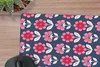 MuchoWow® Mauspad Mousepad Blumen - Muster - Rot 30x40 cm - Produktbild-Vorschau 2