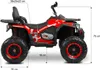 TOYZ Batériové vozidlo Quad Gigant Led - 4x45W motor - Náhľad obrázku produktu 7