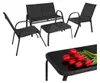 Gardlov 27601 Set da giardino - tavolo, panca, 2 poltrone, Anteprima dell’immagine prodotto 5