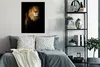 MuchoWow® MuchoWow® Gerahmtes Poster Löwe - Licht - Schwarz Produktbild-Vorschau 5