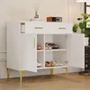 Sideboard Wohnzimmer, Kommode mit 4 Türen Goldene Produktbild-Vorschau 4