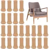 24 Stuhlbeinsocken Möbelsocken, Elastische Gestrickte Produktbild-Vorschau 4