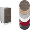Küchenunterschrank Vicco R-Line Edelgrau 40 cm mit Produktbild-Vorschau 5
