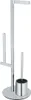 WENKO Stand WC Garnitur Toilettenpapierhalter Produktbild-Vorschau 3