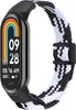 Armband Für Xiaomi Smart Band 8 9 * Weiss-Schwarz * Nylon Produktbild-Vorschau 2