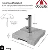 Doppler Granitsockel Trolley Granit-Schirmständer 40 kg mit Produktbild-Vorschau 3