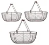 Esschert Design Drahtkörbe antikbraun 3-er Set; WB5 Produktbild-Vorschau 2