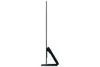 Side view of a black Samsung smart TV on a stand, against a white background. Produktbild-Vorschau