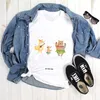 Mr. & Mrs. Panda Größe M T-Shirt Waldtiere Aloha - Weiß - Produktbild-Vorschau 2