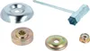 vhbw Nylon-Unkrautbürste kompatibel mit Makita DBC250, 340, Produktbild-Vorschau 3