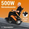 Elektrorollstuhl Elektrisch Faltbar Leicht bis 150KG, Produktbild-Vorschau 5