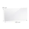 Protectores para cocina Relaxdays, de vidrio de seguridad, Vista previa de la imagen del producto 4