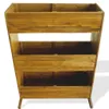vidaXL Letto rialzato da giardino a 3 livelli in legno Anteprima dell’immagine prodotto 2