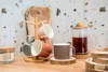 Kaffeebereiter aus Glas mit Bambusdeckel, 1 L Produktbild-Vorschau 5