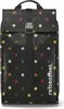 A black shopping trolley with colorful polka dots. Podgląd zdjęcia produktu